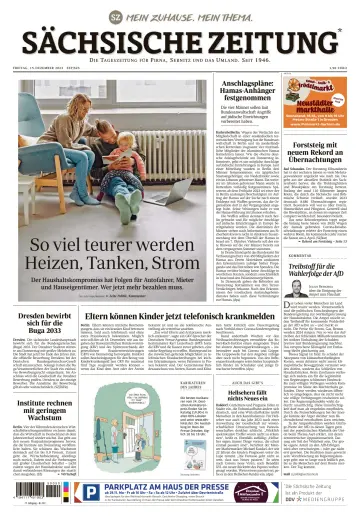 Sächsische Zeitung (Pirna Sebnitz) - 15 déc. 2023