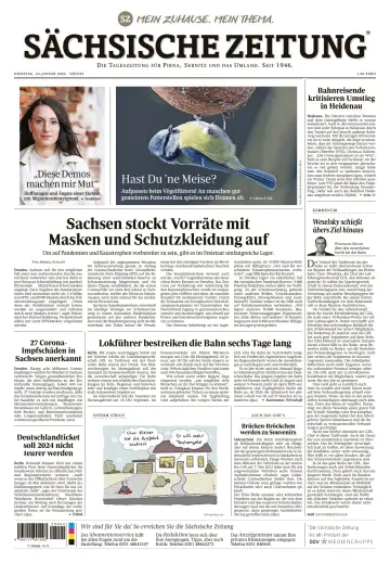 Sächsische Zeitung (Pirna Sebnitz) - 23 janv. 2024