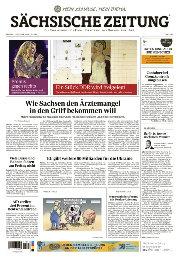 Sächsische Zeitung (Pirna Sebnitz) - 02 févr. 2024