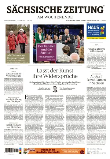 Sächsische Zeitung (Pirna Sebnitz) - 02 мар. 2024