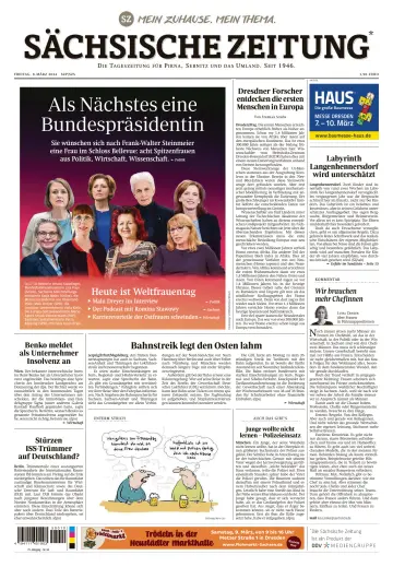Sächsische Zeitung (Pirna Sebnitz) - 08 мар. 2024