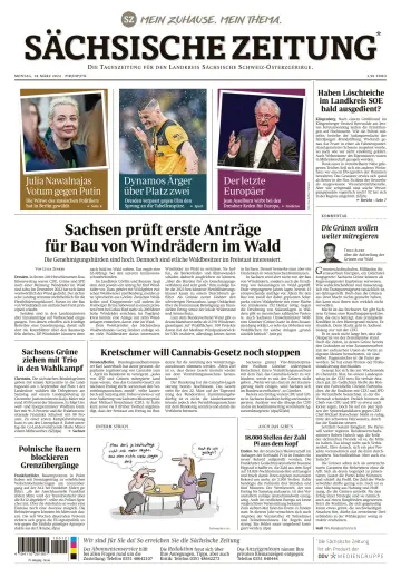 Sächsische Zeitung (Pirna Sebnitz) - 18 мар. 2024