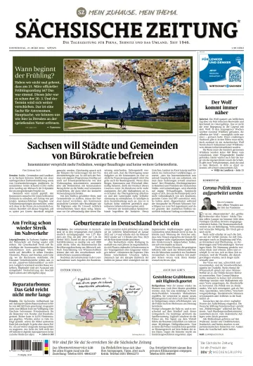 Sächsische Zeitung (Pirna Sebnitz) - 21 мар. 2024