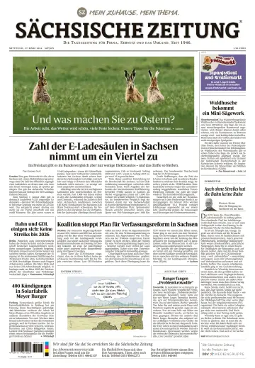 Sächsische Zeitung (Pirna Sebnitz) - 27 мар. 2024