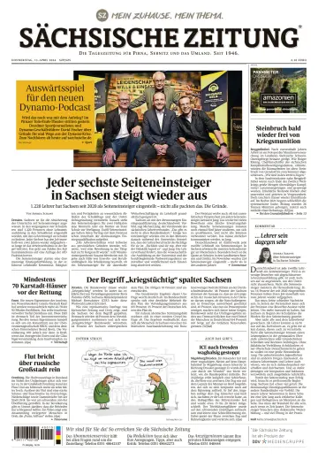Sächsische Zeitung (Pirna Sebnitz) - 11 апр. 2024