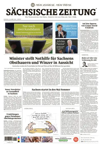 Sächsische Zeitung (Pirna Sebnitz) - 30 Apr 2024