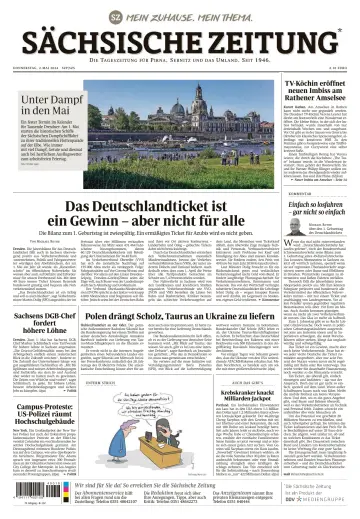 Sächsische Zeitung (Pirna Sebnitz) - 02 май 2024