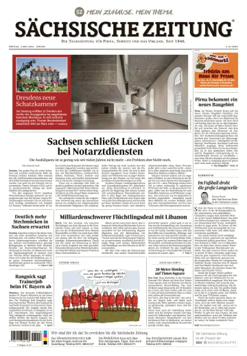 Sächsische Zeitung (Pirna Sebnitz) - 03 май 2024