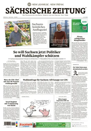 Sächsische Zeitung (Pirna Sebnitz) - 07 май 2024