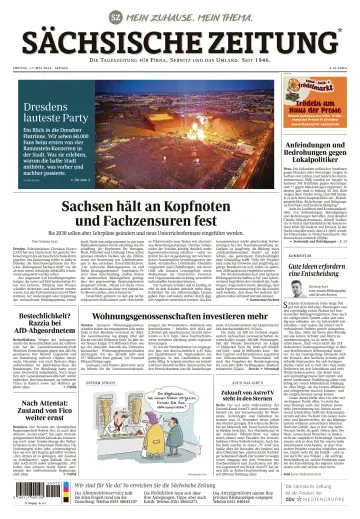 Sächsische Zeitung (Pirna Sebnitz) - 17 May 2024