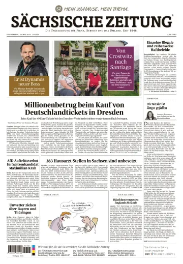 Sächsische Zeitung (Pirna Sebnitz) - 23 май 2024