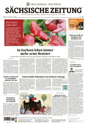 Sächsische Zeitung (Pirna Sebnitz) - 24 5月 2024