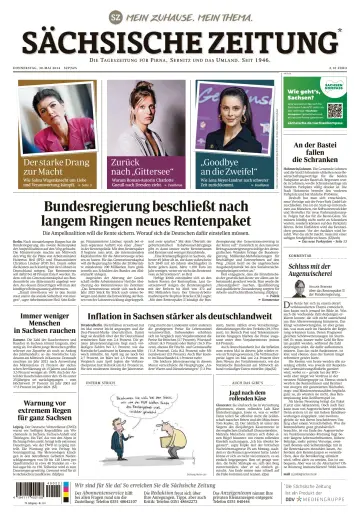 Sächsische Zeitung (Pirna Sebnitz) - 30 mai 2024