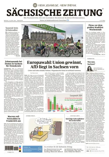 Sächsische Zeitung (Pirna Sebnitz) - 10 июн. 2024