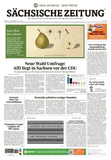 Sächsische Zeitung (Weißwasser) - 1 Sep 2023