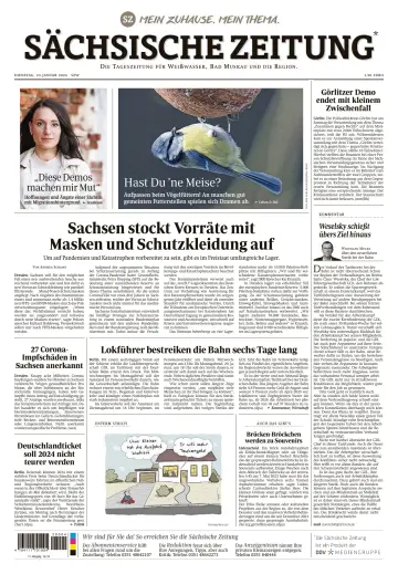 Sächsische Zeitung (Weißwasser) - 23 enero 2024