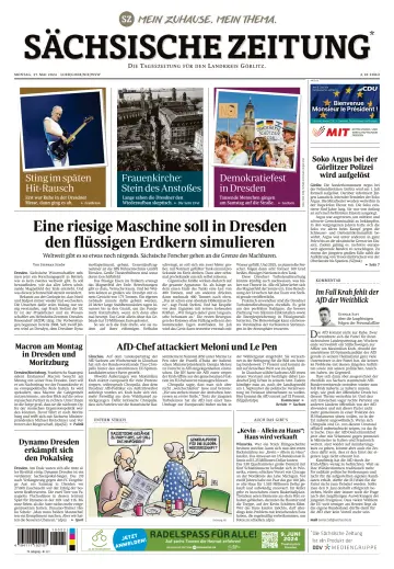 Sächsische Zeitung (Weißwasser) - 27 mayo 2024