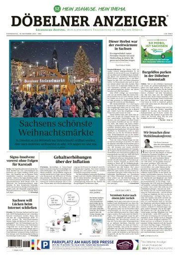 Sächsische Zeitung (Döbeln) - 30 Nov 2023