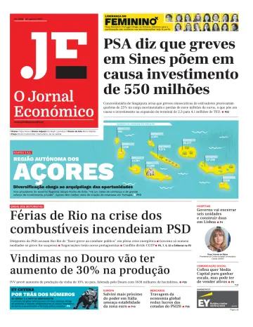 O Jornal Económico - 16 Aug 2019