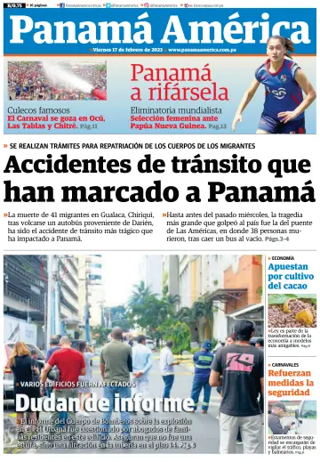 Panamá América - 17 二月 2023