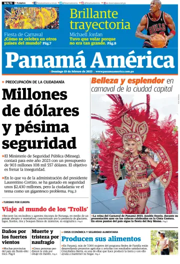 Panamá América - 19 2月 2023