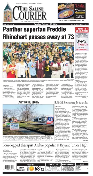 The Saline Courier - 20 Feb 2024