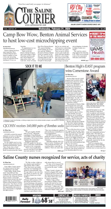The Saline Courier - 21 Feb 2024