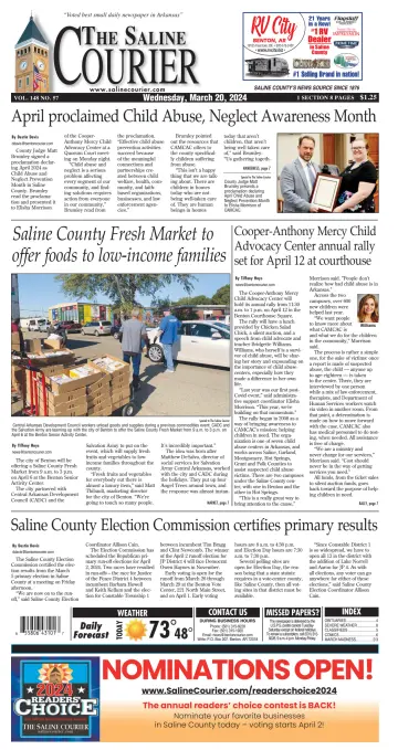 The Saline Courier - 20 Mar 2024