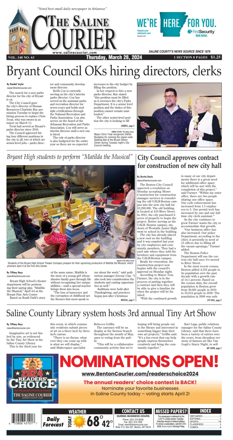 The Saline Courier