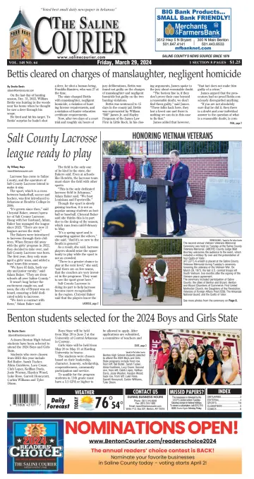 The Saline Courier - 29 marzo 2024