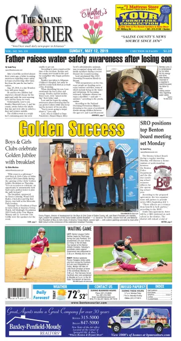 The Saline Courier Weekend - 12 May 2019