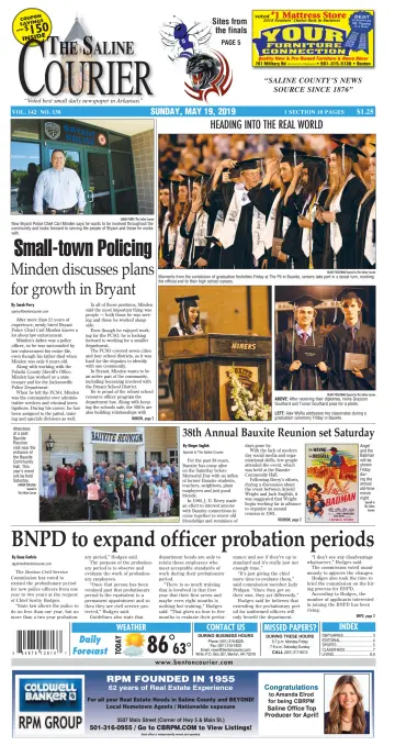 The Saline Courier Weekend - 19 May 2019