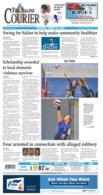 The Saline Courier Weekend - 24 Aug 2019