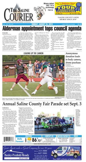 The Saline Courier Weekend - 25 Aug 2019