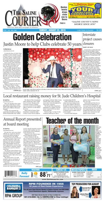 The Saline Courier Weekend - 22 Sep 2019