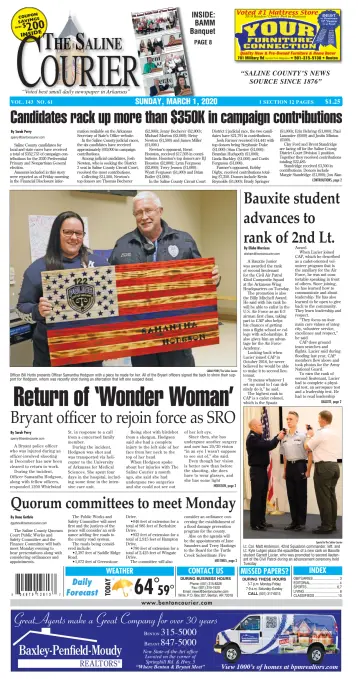 The Saline Courier Weekend - 1 Mar 2020