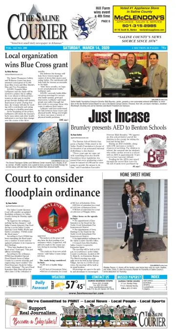The Saline Courier Weekend - 14 Mar 2020