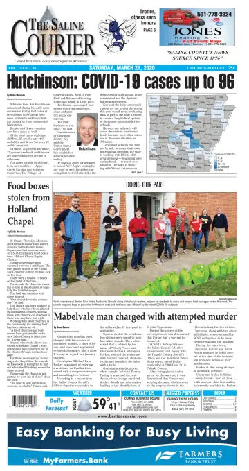 The Saline Courier Weekend - 21 Mar 2020