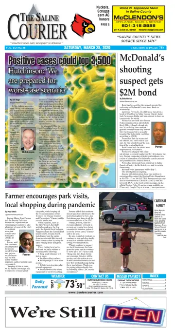 The Saline Courier Weekend - 28 Mar 2020