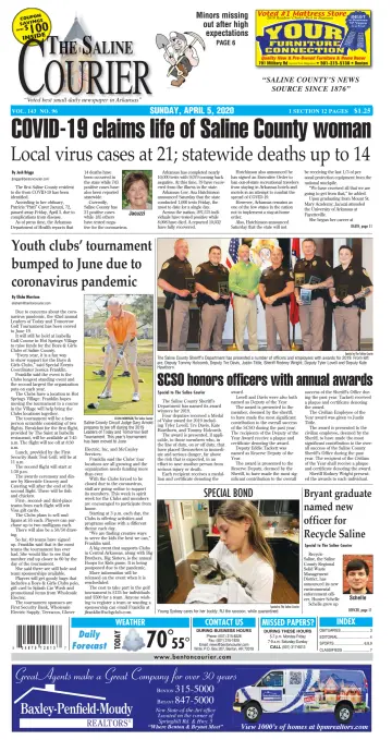 The Saline Courier Weekend - 5 Apr 2020