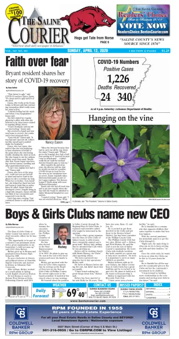 The Saline Courier Weekend - 12 Apr 2020