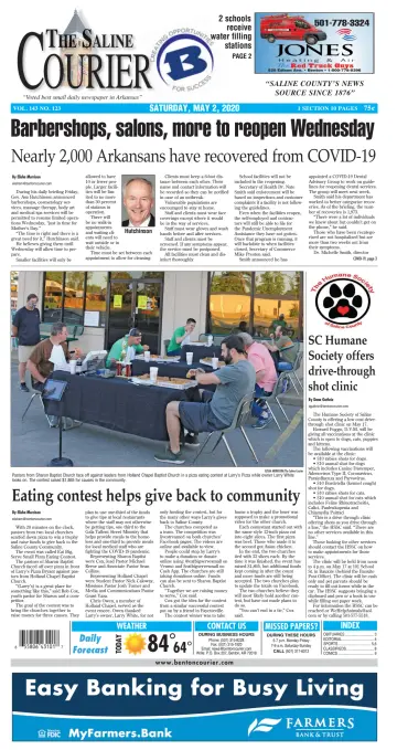 The Saline Courier Weekend - 2 May 2020