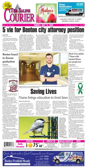 The Saline Courier Weekend - 10 May 2020