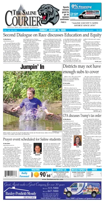The Saline Courier Weekend - 16 Aug 2020