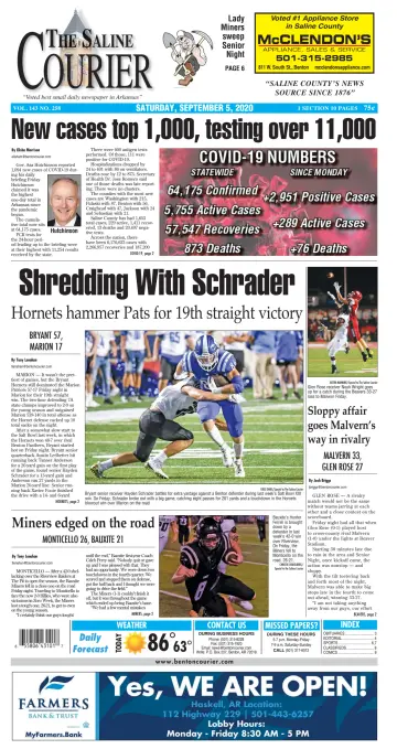The Saline Courier Weekend - 5 Sep 2020