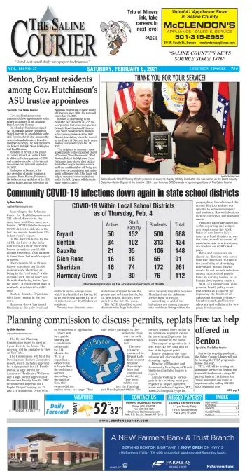 The Saline Courier Weekend - 6 Feb 2021