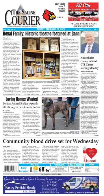 The Saline Courier Weekend - 28 Feb 2021