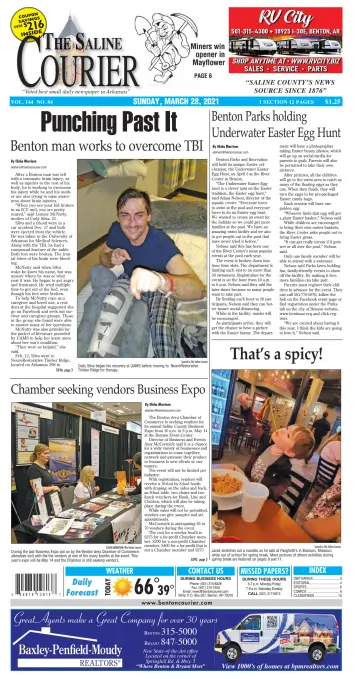 The Saline Courier Weekend - 28 Mar 2021