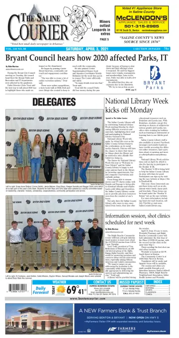 The Saline Courier Weekend - 3 Apr 2021
