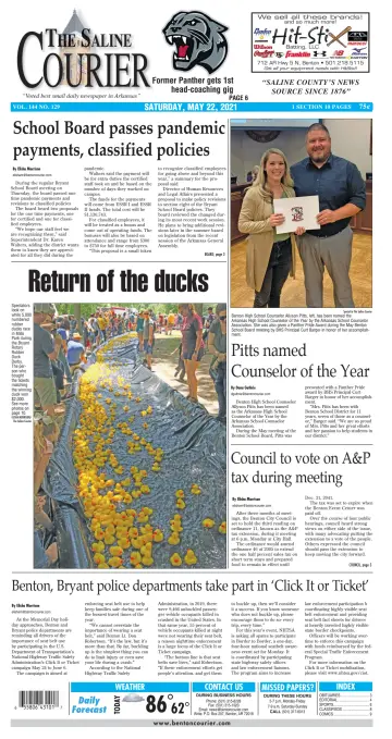 The Saline Courier Weekend - 22 May 2021